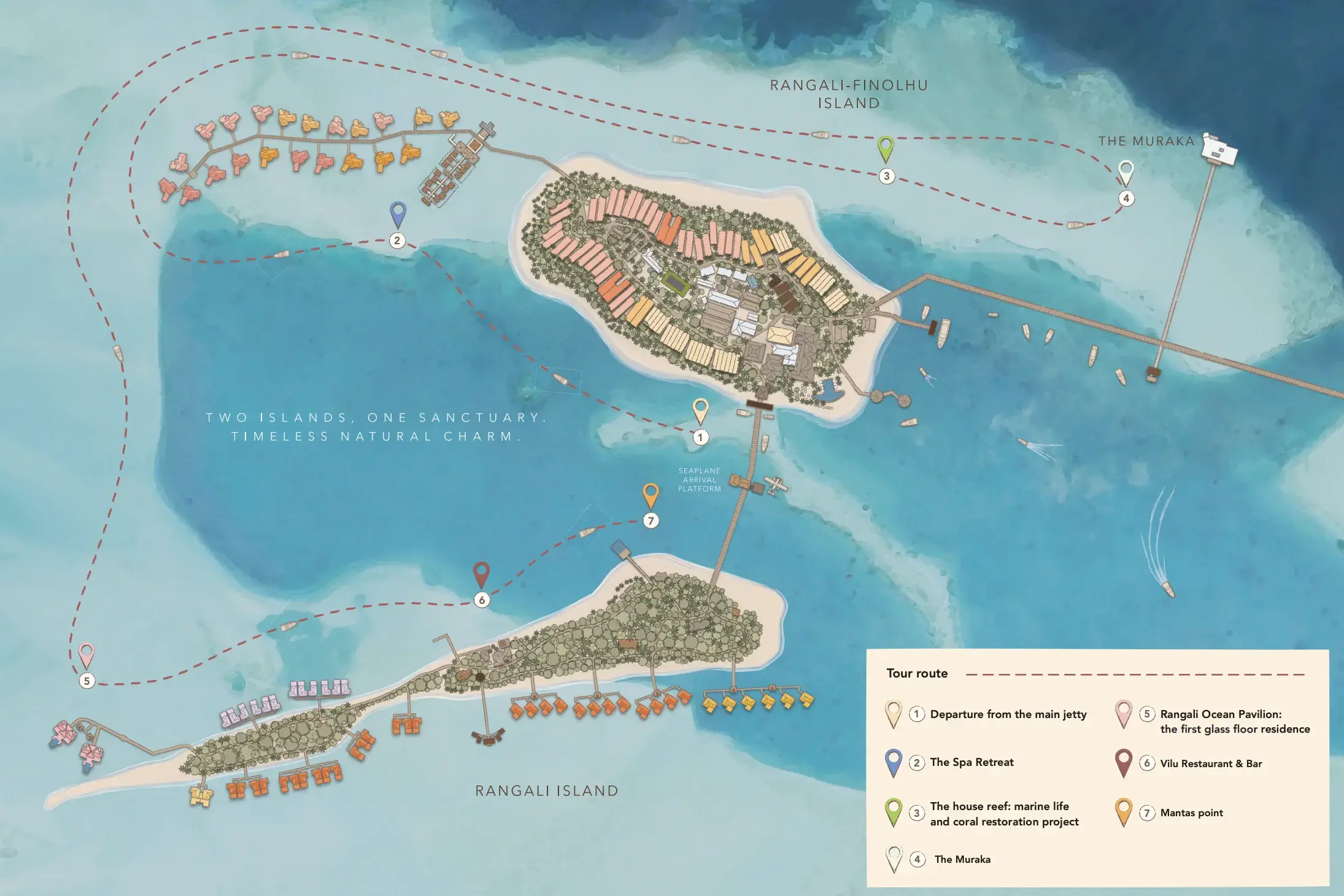 马尔代夫康莱德伦格里岛度假村 - 故事图片 1