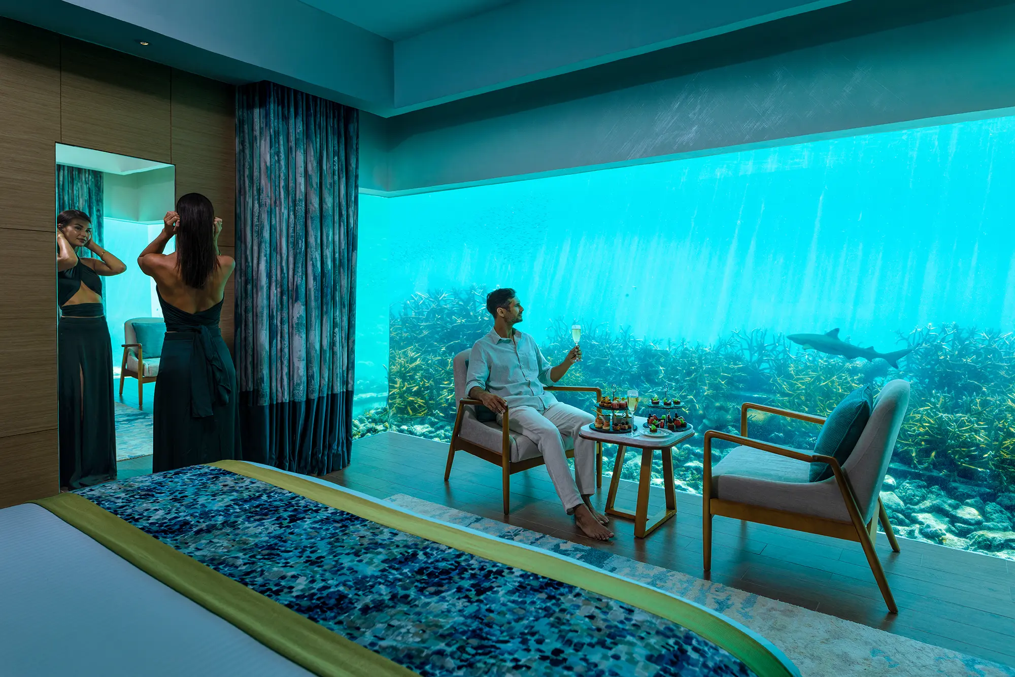 アクアヴィラ - 魚と共に眠る詩的な聖域 - 客室画像 3