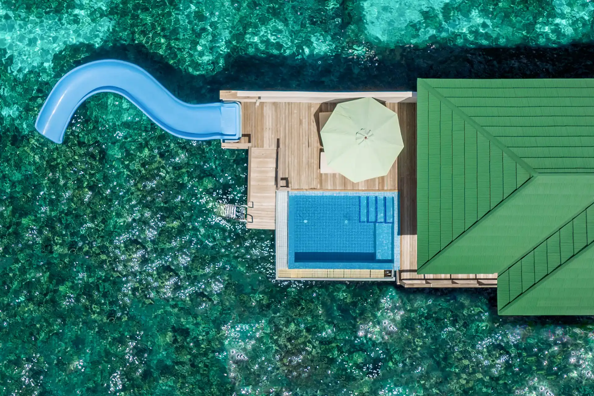 泳池滑梯泻湖别墅 - 浅海乐园家庭天堂 - 房型图片 3