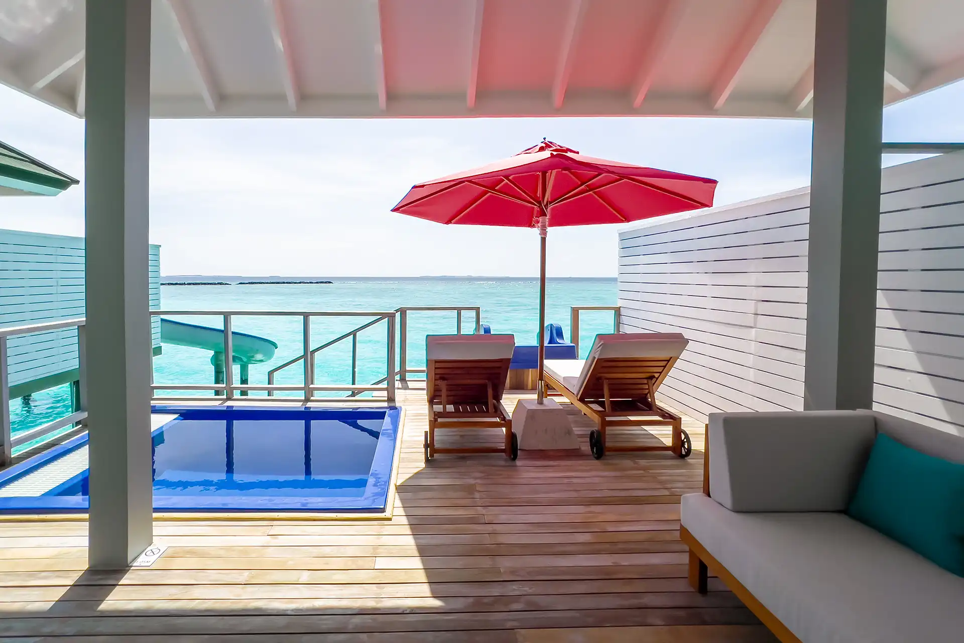 泳池滑梯水上别墅 - 刺激海洋探险浮宫 - 房型图片 4