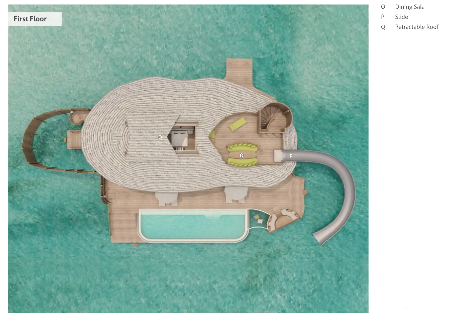 1 Bedroom Water Reserve with Slide - Celestial Sanctuary, Pioneering Legacy - Floor Plan 2