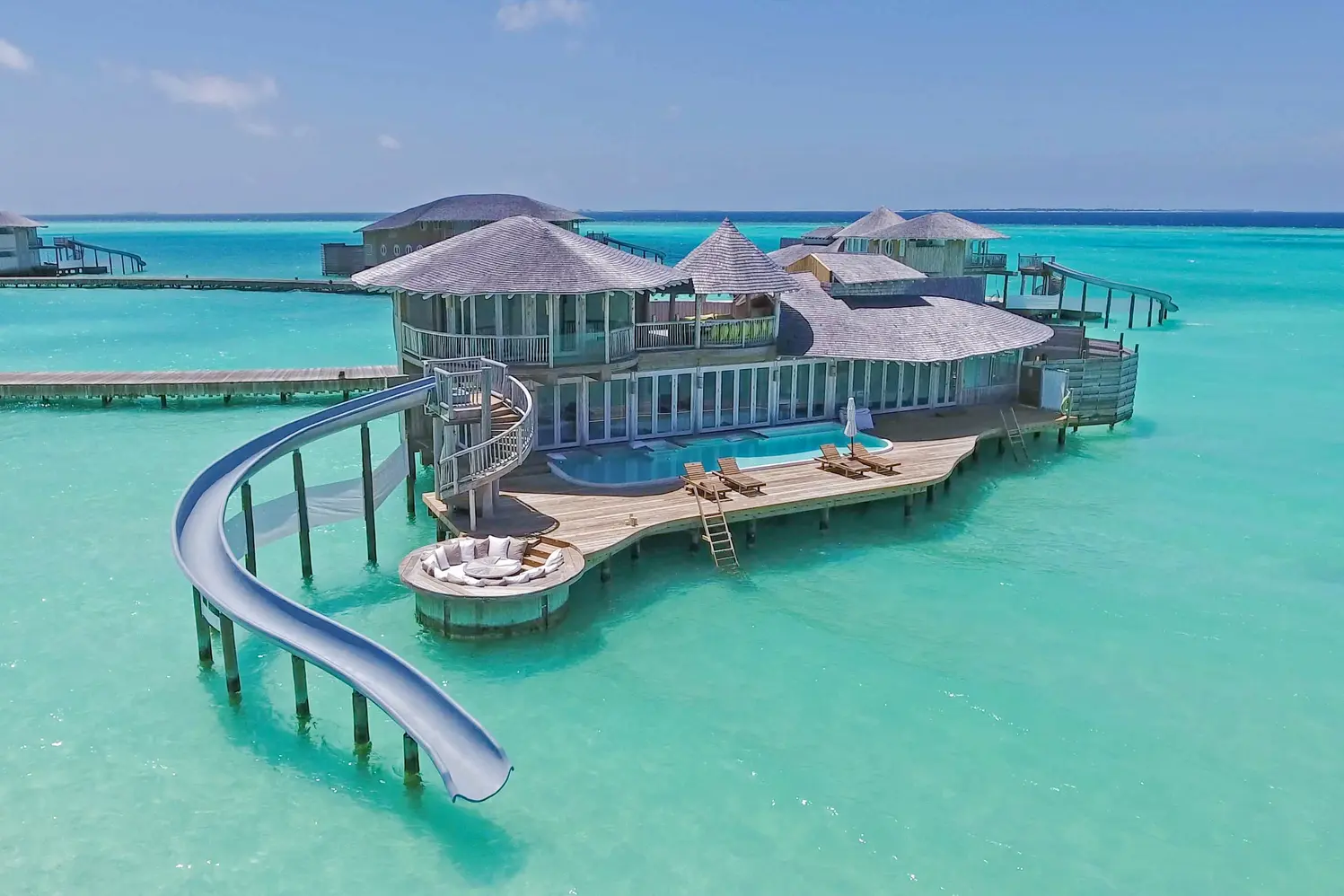 2 Bedroom Water Retreat with Slide - Multi-Level Lagoon Mansion, Celestial Harbor - Room Images 2